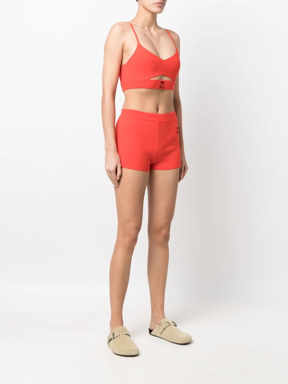  Etro Fine-knit Logo-embroidered Co-ord 