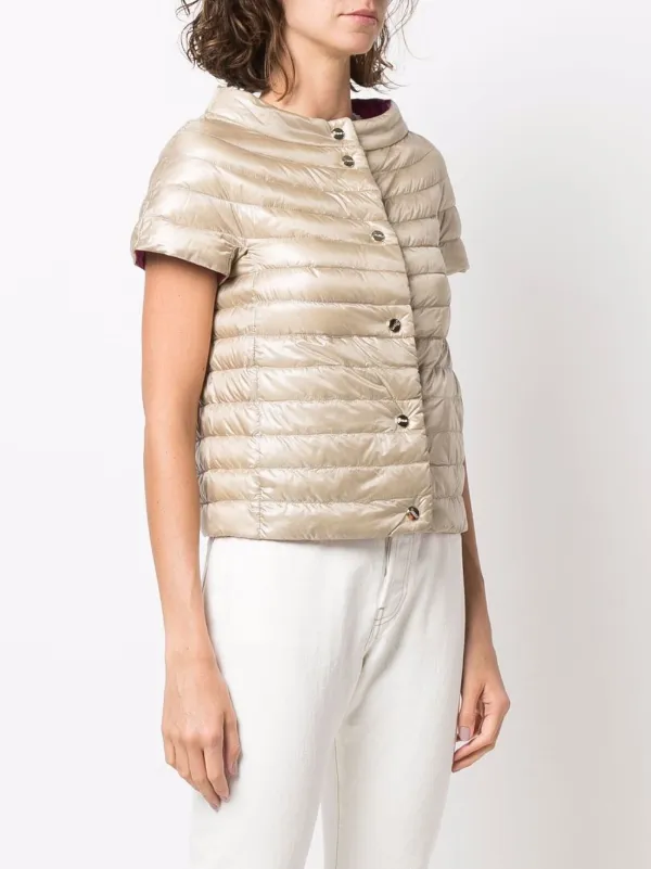 Herno Reversible short-sleeve Puffer 