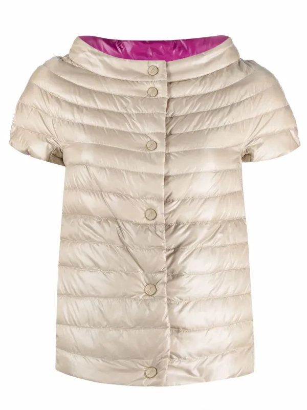 Herno Reversible short-sleeve Puffer 