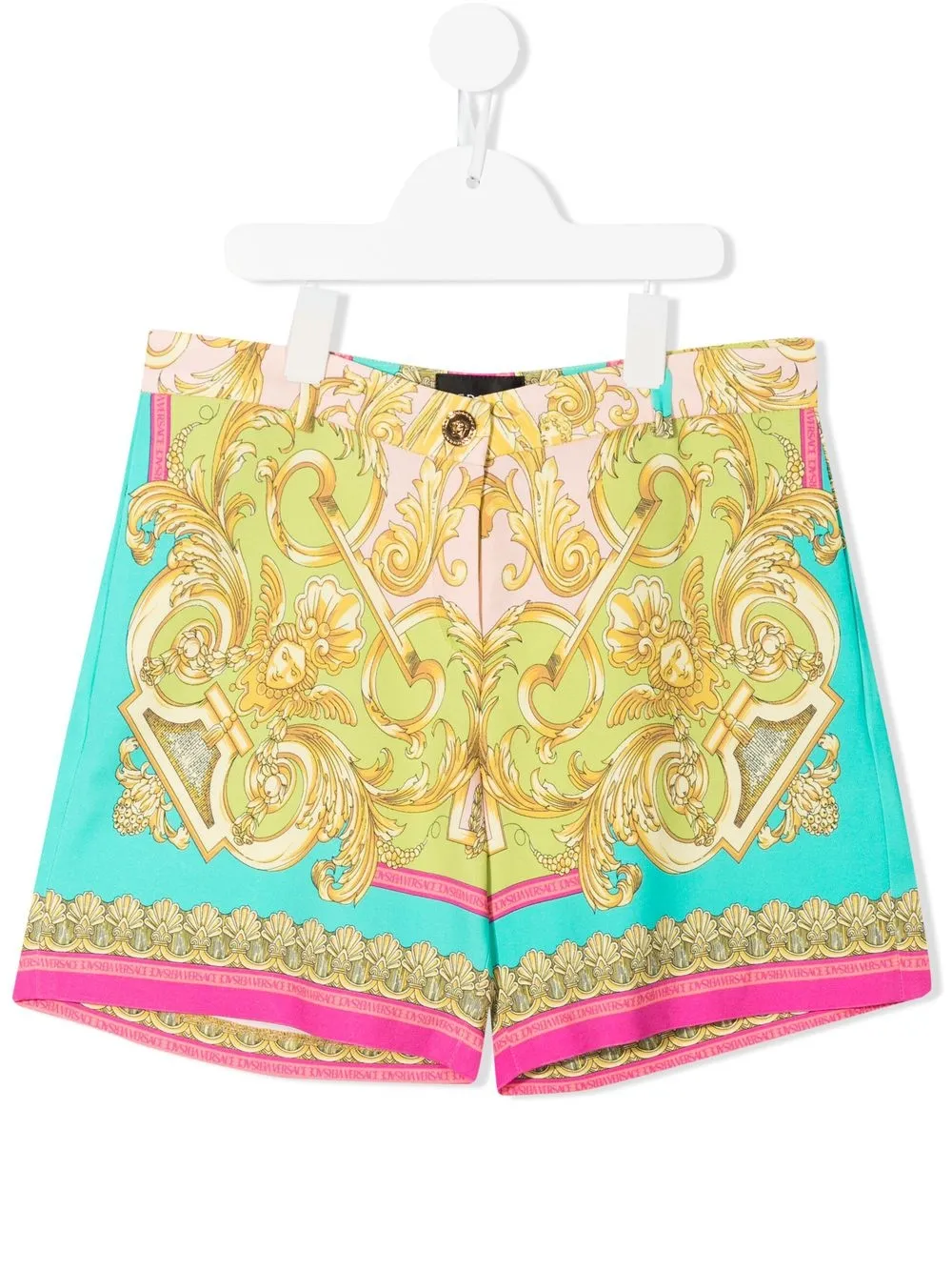 

Versace Kids shorts con estampado Barocco - Multicolor