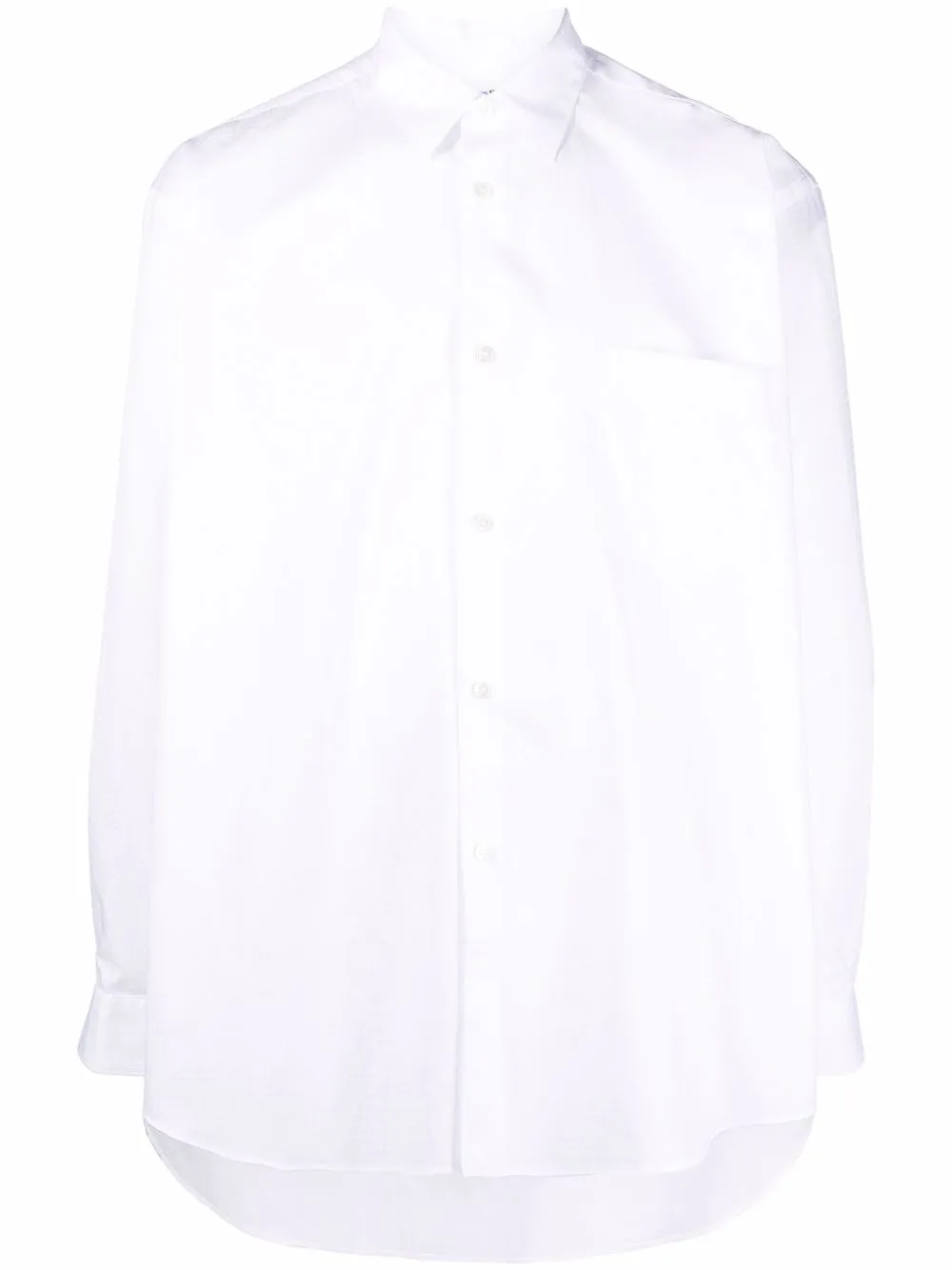 

Comme Des Garçons Shirt camisa tejida - Blanco