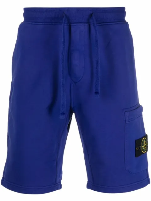Stone Island شورت رياضي بشارة بوصلة
