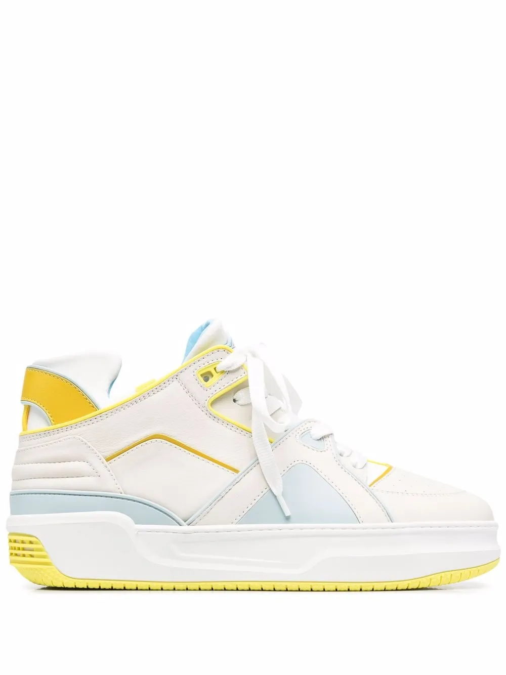 

Just Don tenis con paneles y diseño color block - Blanco