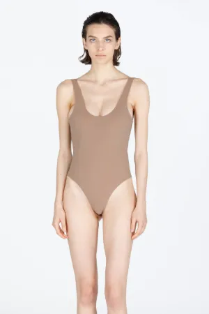 Elle Logo-Appliqué Swimsuit