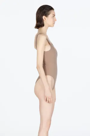 Elle Logo-Appliqué Swimsuit