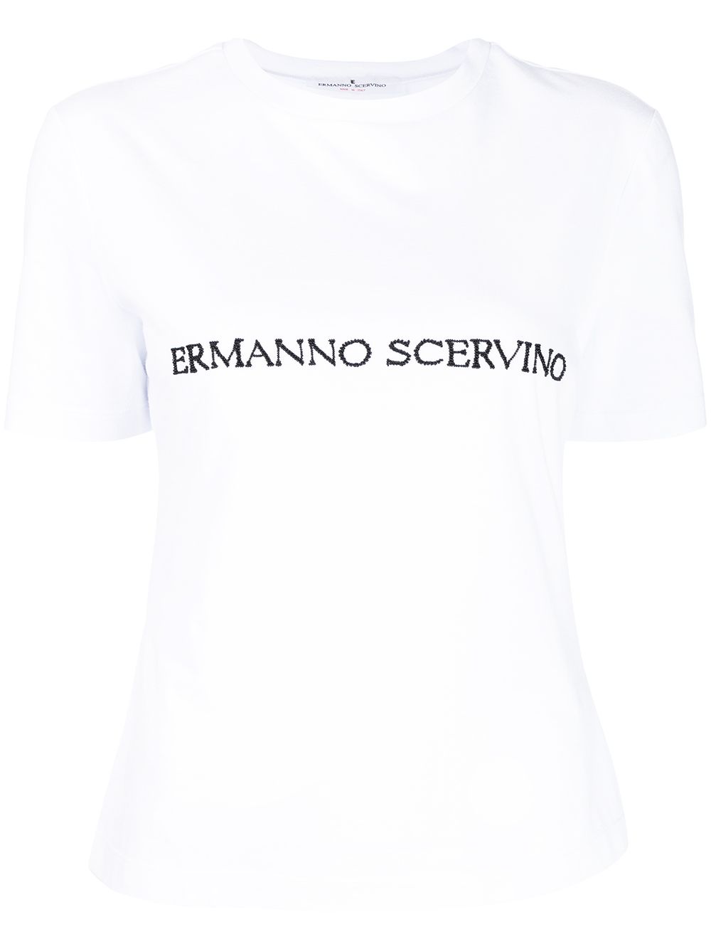 Ermanno Scervino logo-print T-shirt - White