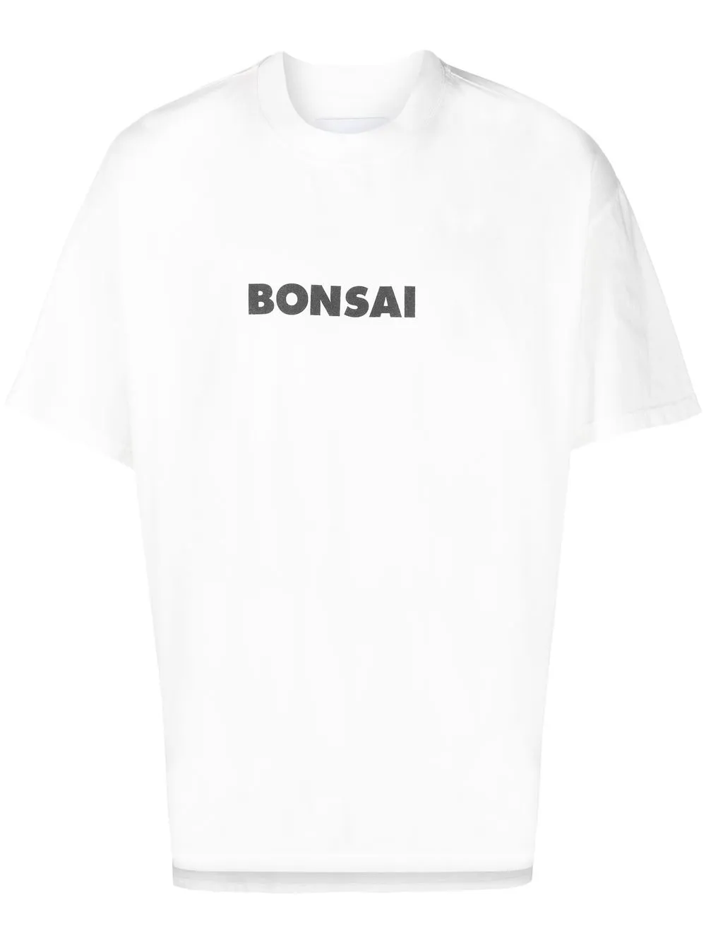 

Bonsai logo-print T-shirt - White