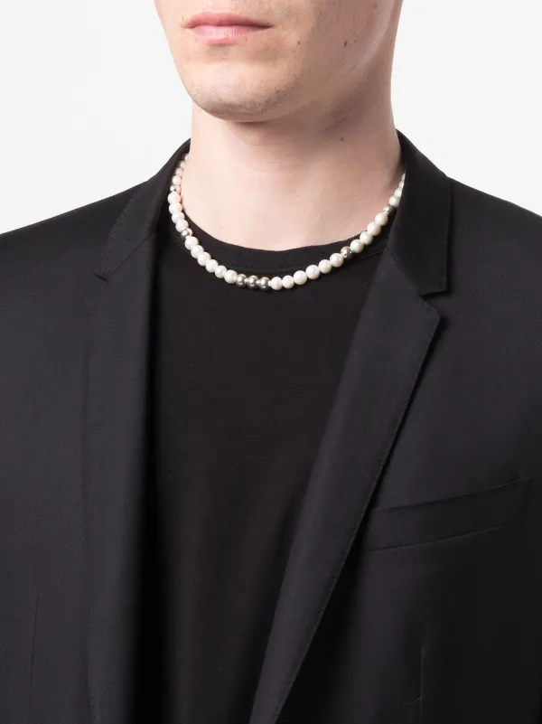 Emanuele Bicocchi パール ネックレス | ホワイト | FARFETCH JP 