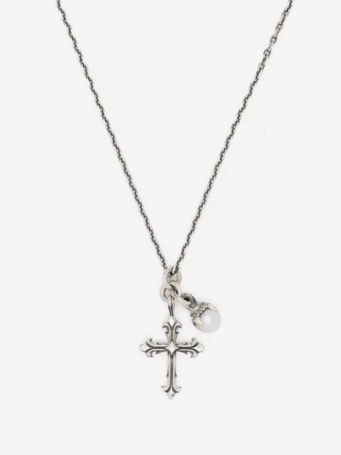 Emanuele Bicocchi cross-charm necklace