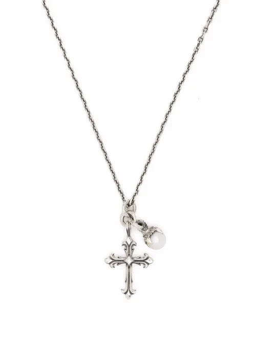 Collier à pendentif croix - Emanuele Bicocchi - Modalova
