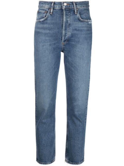 AGOLDE cropped denim jeans