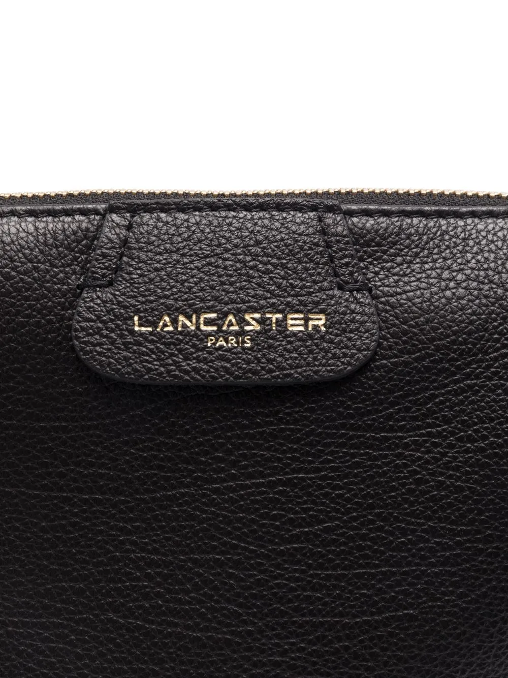 Lancaster Schoudertas met logoprint Zwart