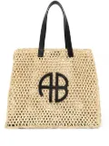 ANINE BING large Rio tote bag - Neutrals