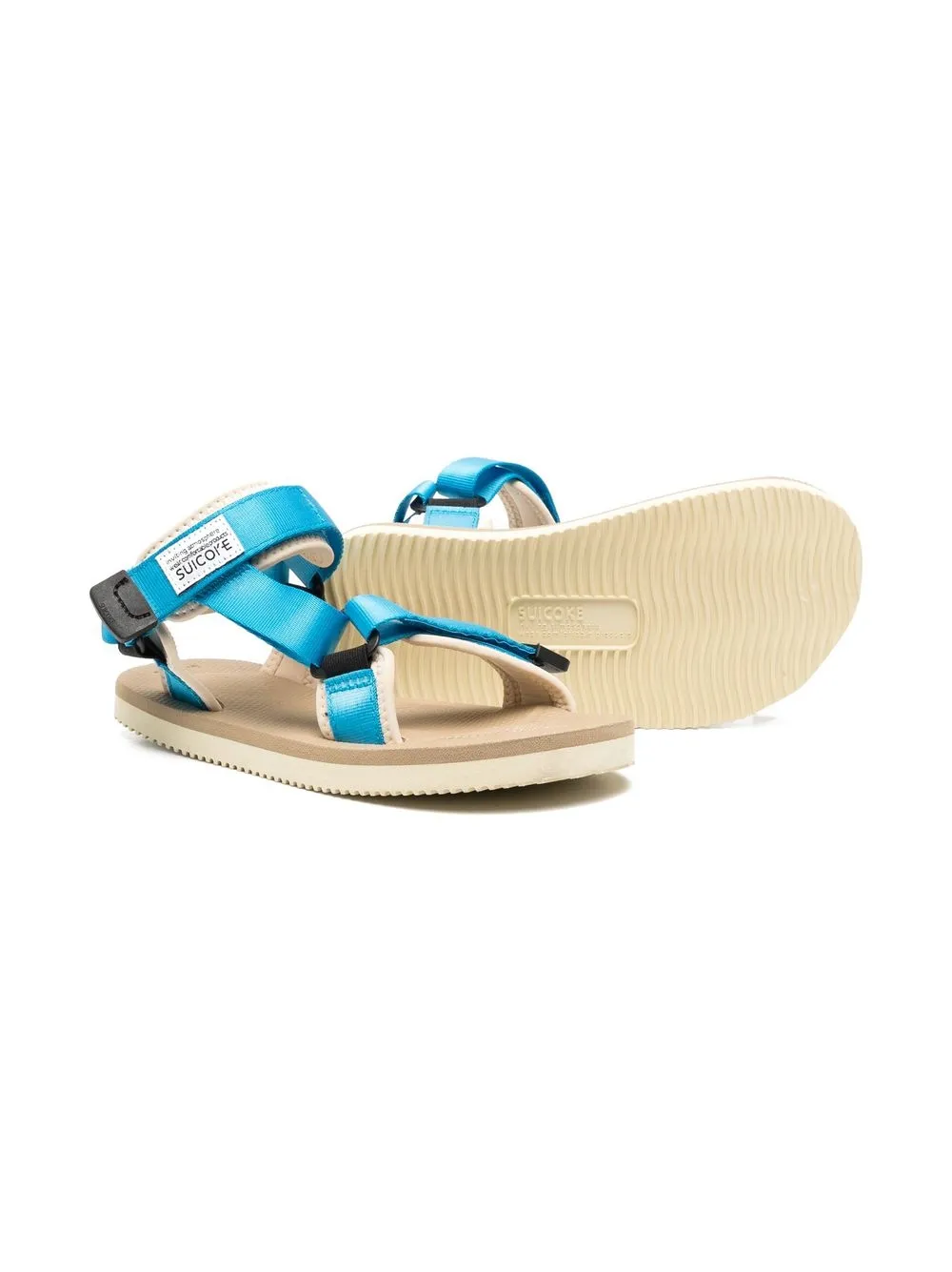 SUICOKE KIDS DEPA-V2 OG Logo Patch Sandals - Farfetch
