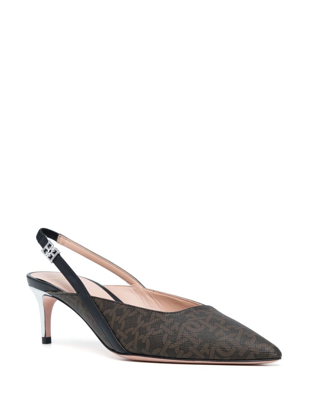 Bally Edeline pumps met monogram - Zwart