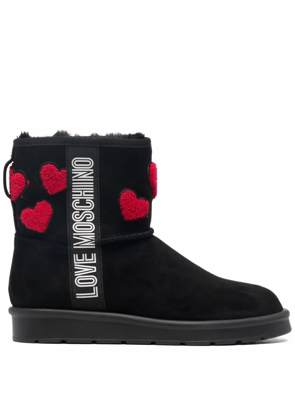 

Love Moschino botas slip-on - Negro