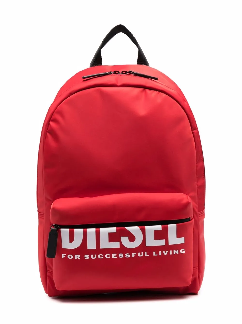 

Diesel Kids mochila capitonada con logo estampado - Rojo