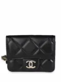 CHANEL Pre-Owned CC diamond-quilted belt bag - Black