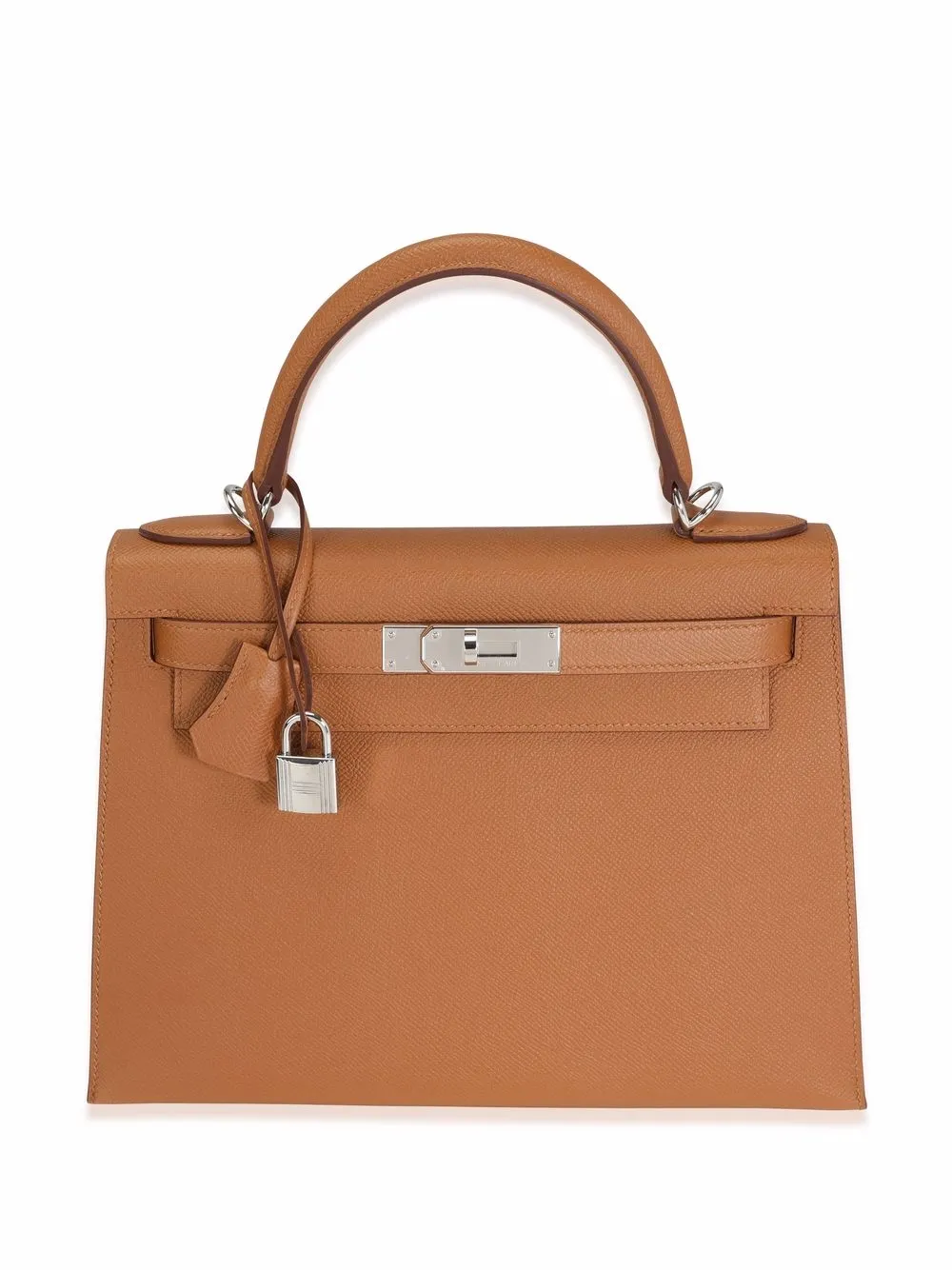 

Hermès bolsa two-wasy Kelly Séllier 28 pre-owned - Marrón