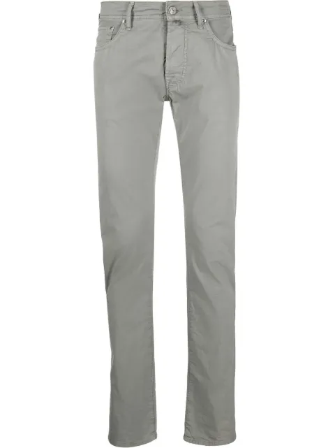 Jacob Cohën slim-cut trousers