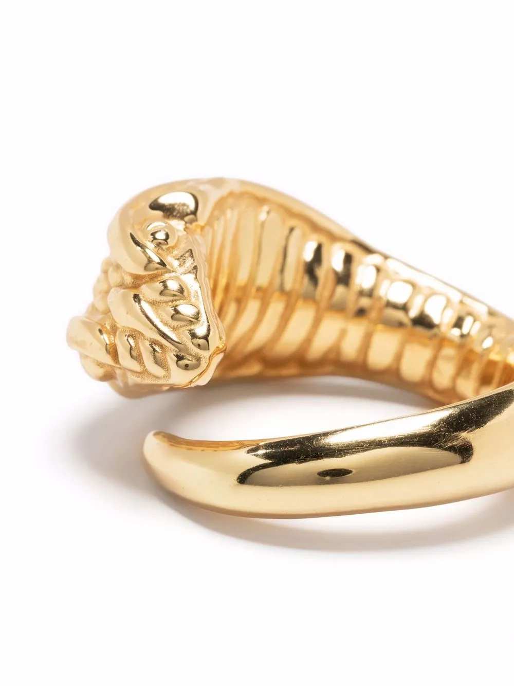  Emanuele Bicocchi Vergoldeter Ring Im Schlangendesign 