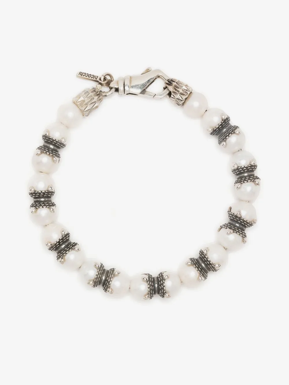 Emanuele Bicocchi large freshwater pearl bracelet | White | Image 1