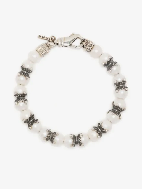 Emanuele Bicocchi large freshwater pearl bracelet
