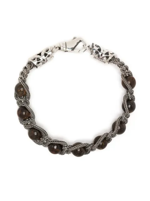 Emanuele Bicocchi tiger eye beaded bracelet
