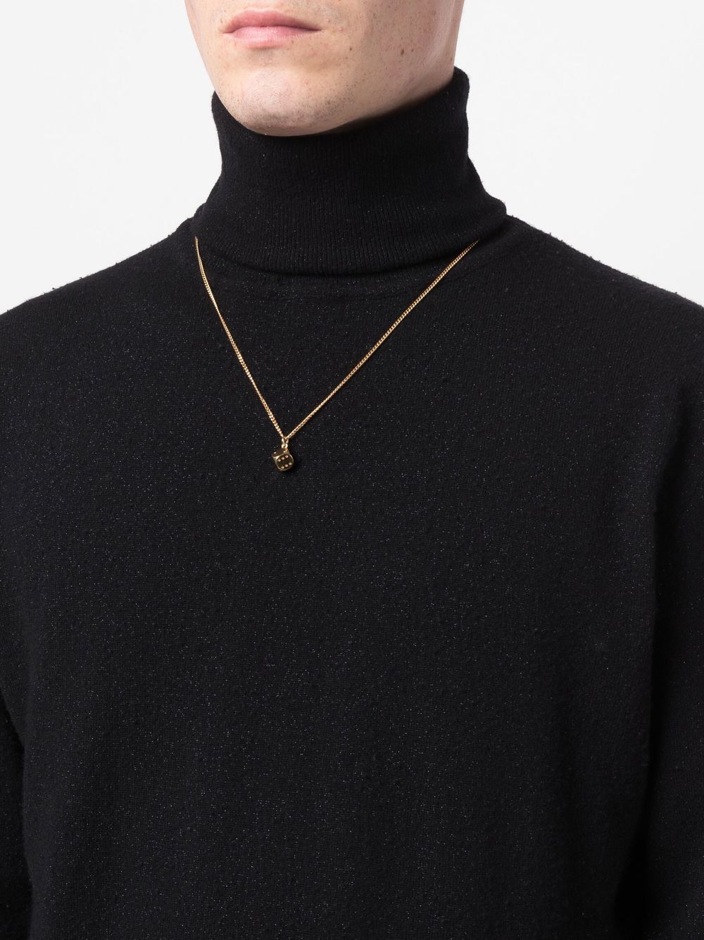 Emanuele Bicocchi Gold Plated Dice Pendant Necklace - Farfetch