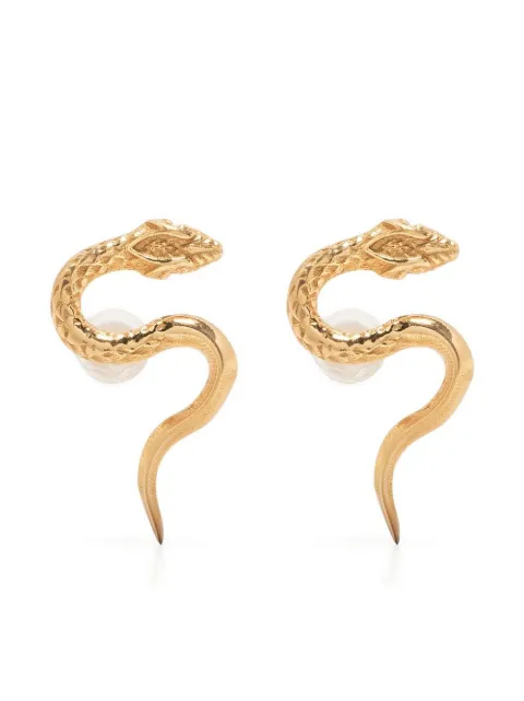 Emanuele Bicocchi Gold Plated Serpent Earrings