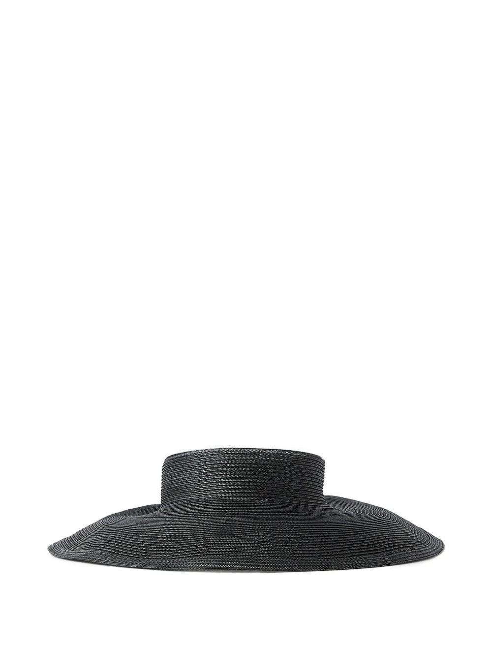 Flapper wide-brim sun hat | Black | Image 1