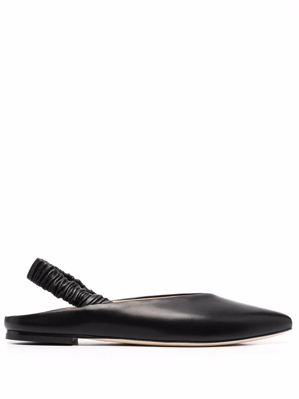 

Société Anonyme pointed-toe slingback mules - Black