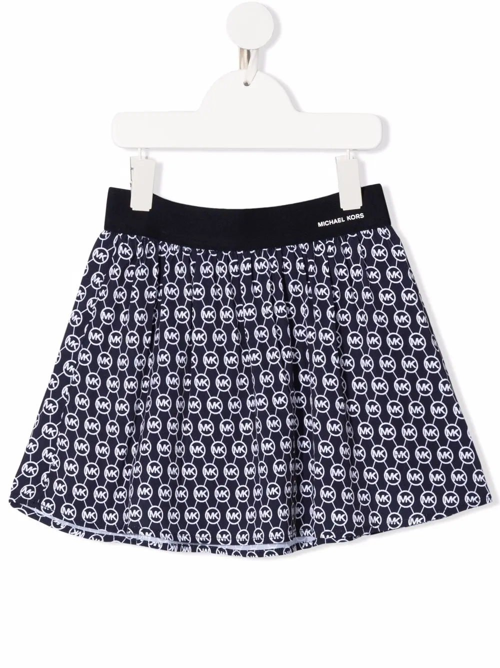 

Michael Kors Kids falda plisada con monograma - Azul