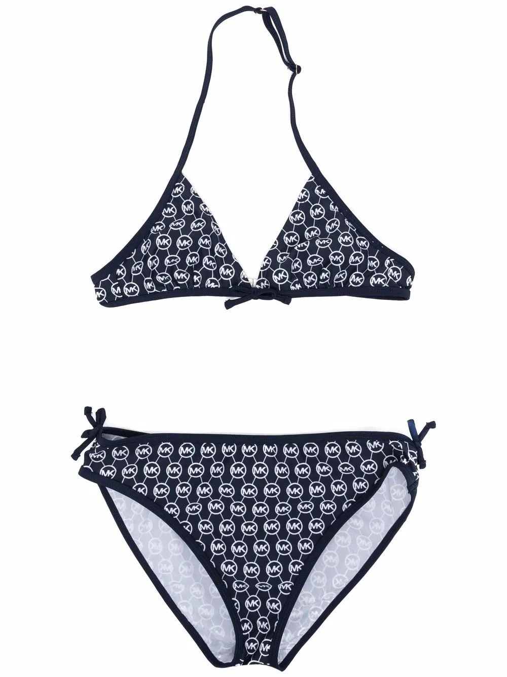 

Michael Kors Kids bikini con monograma estampado - Azul