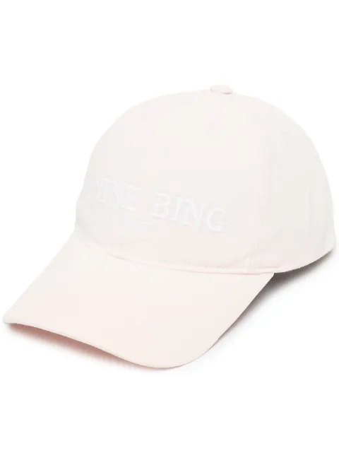 ANINE BING Jeremy logo-embroidered Cap 