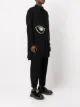 Yohji Yamamoto hand-print long shirt