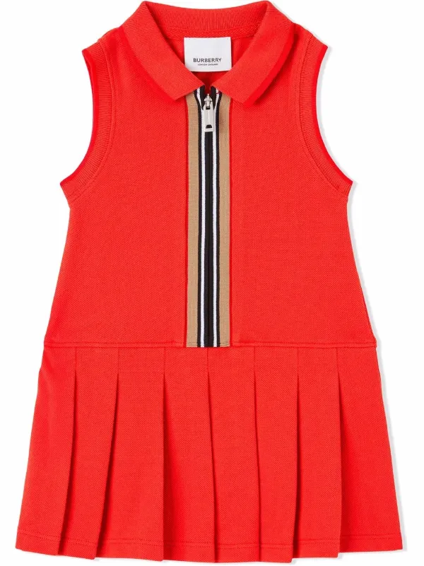 burberry red dress