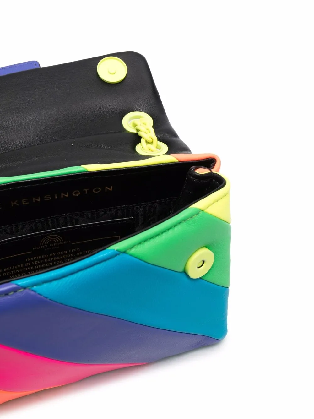 Kurt Geiger London Mini Kensington Drench Rainbow Bag Farfetch