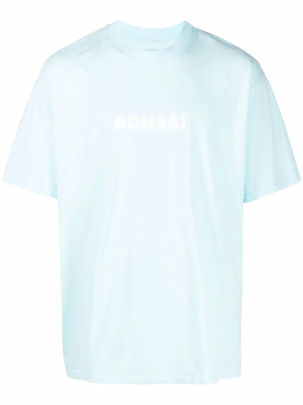 

Bonsai playera con logo estampado - Azul