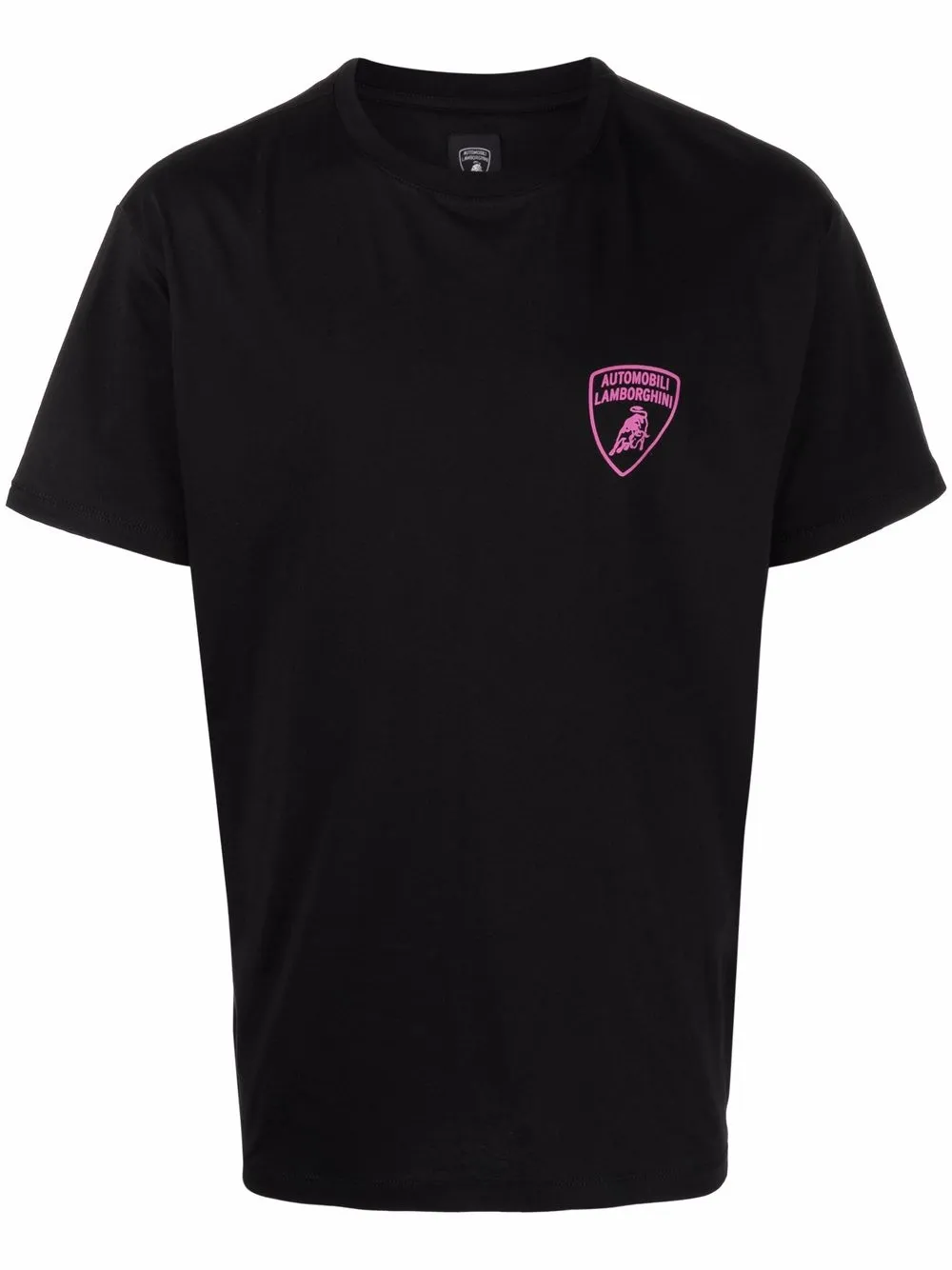 

Automobili Lamborghini playera con parche del logo - Negro