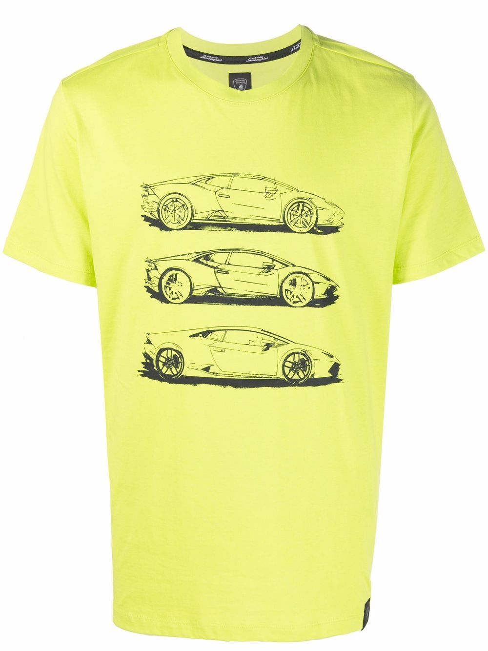 Automobili Lamborghini logo-print Cotton T-shirt - Farfetch