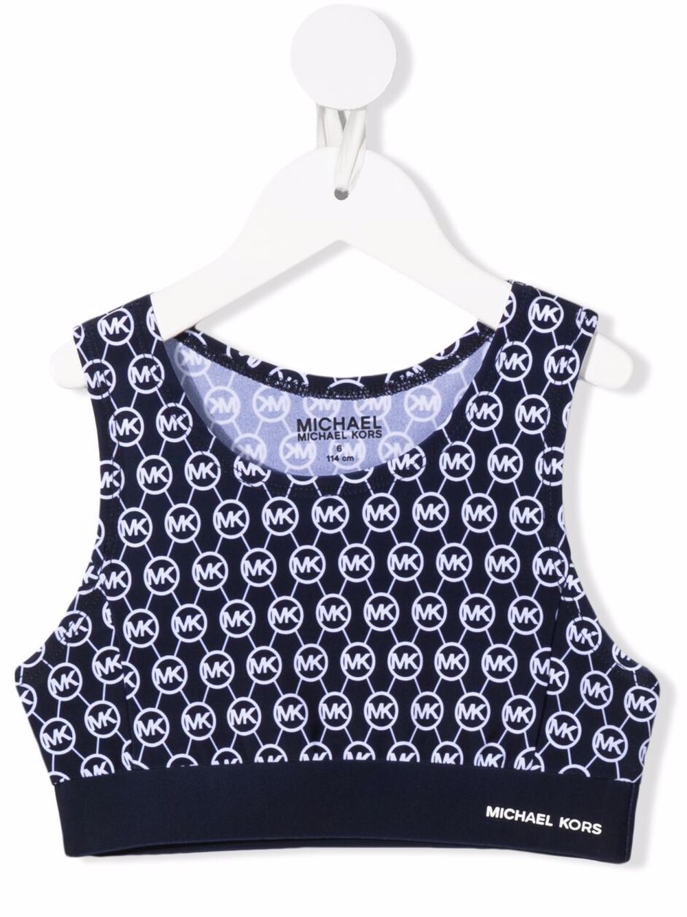 Michael Kors Kids monogram-print Cropped Top - Farfetch