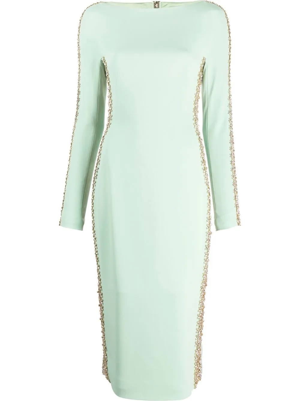 

Jenny Packham vestido midi Cosmos - Verde
