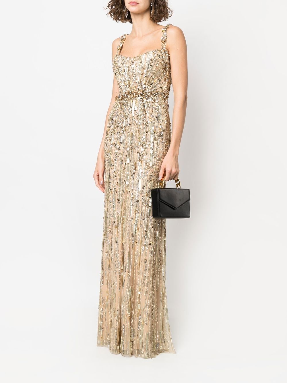 Jenny Packham sequin-embellished Gown - Farfetch
