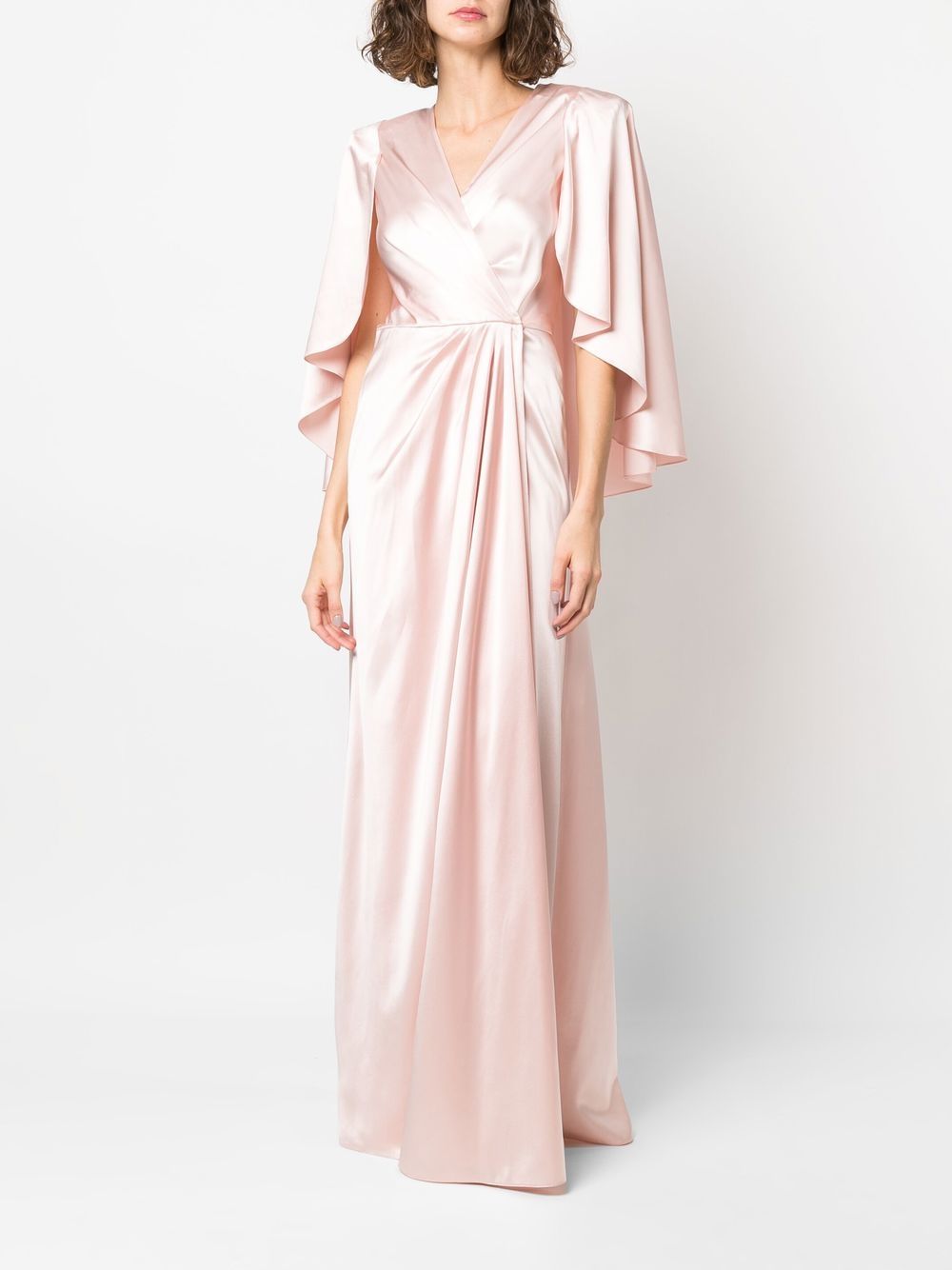 Affordable Jenny Packham floor-length cape gown Women