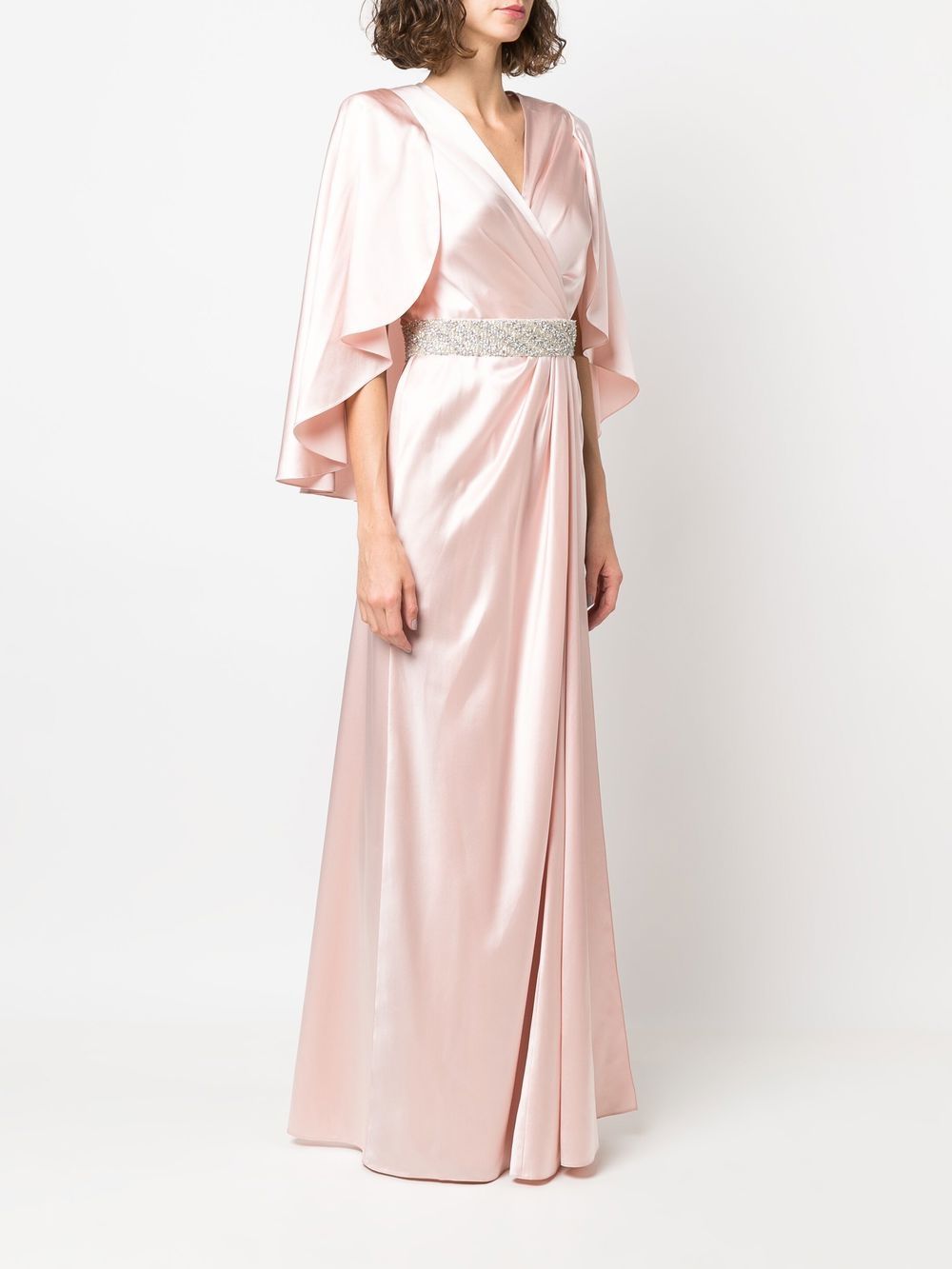 Jenny Packham floor-length cape gown Women