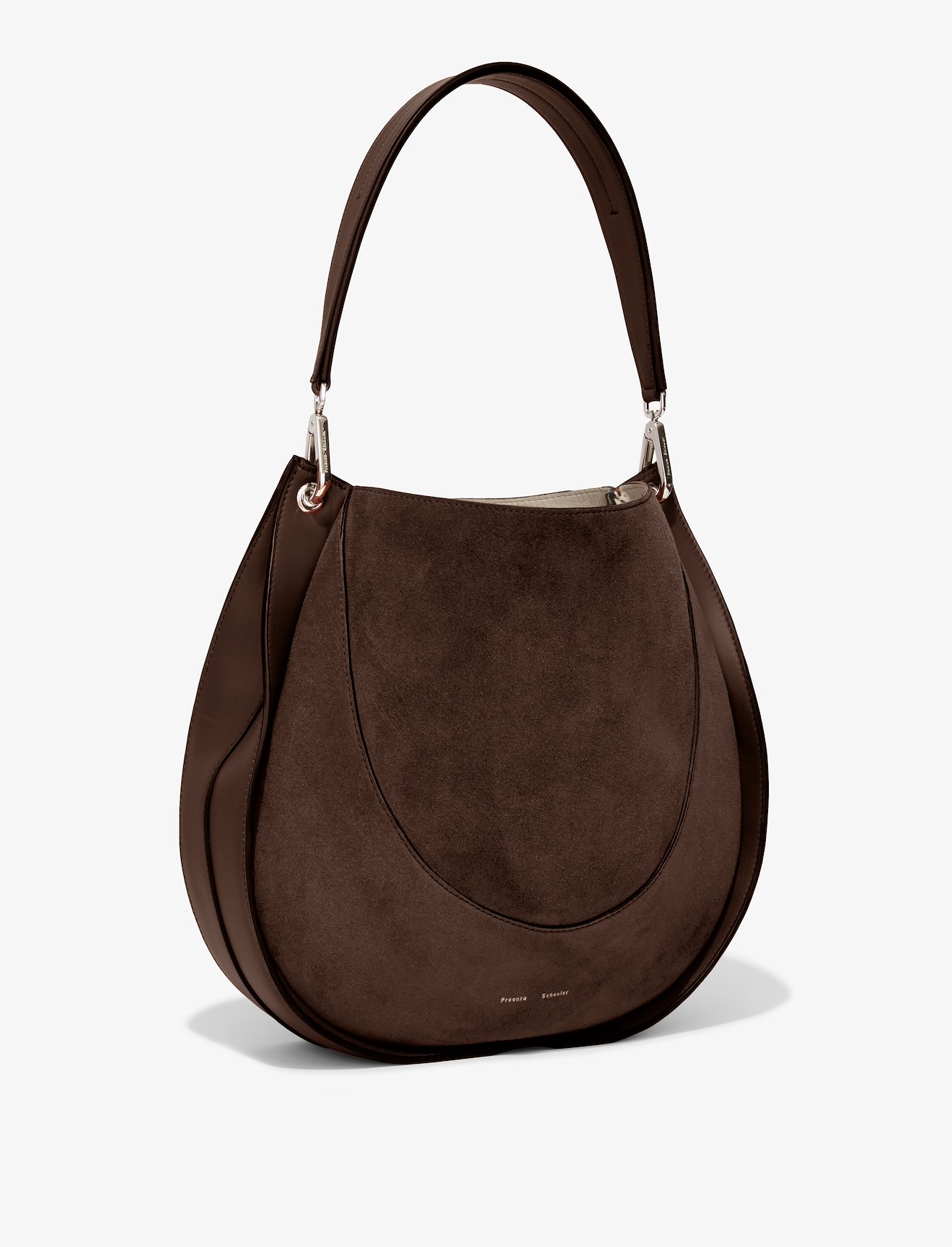 large Arch suede shoulder bag #1