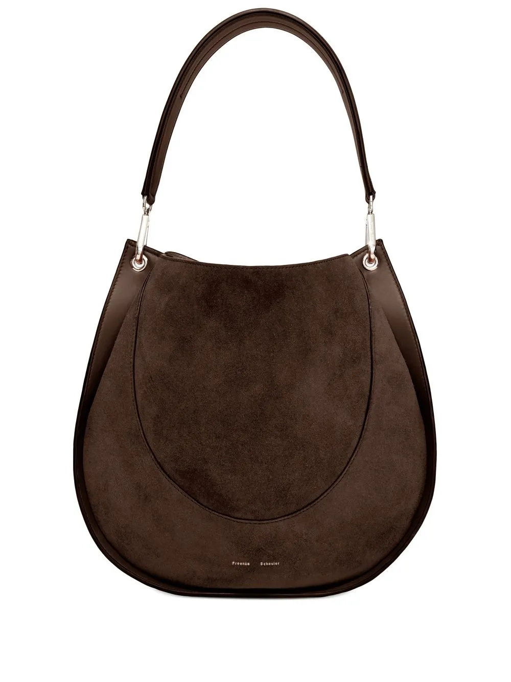 

Proenza Schouler large Arch suede shoulder bag - Brown