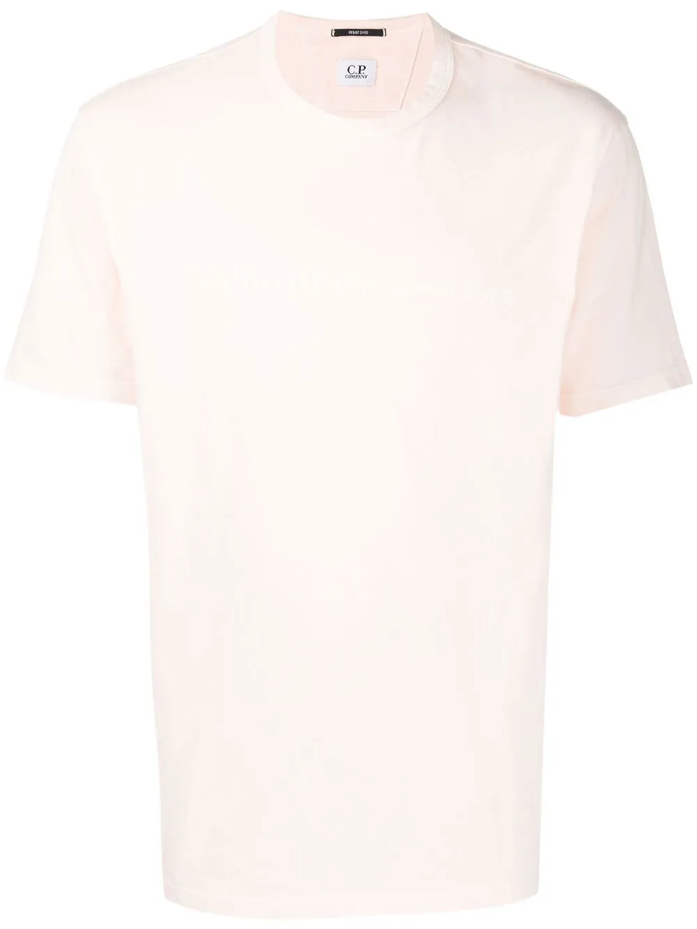 

C.P. Company logo-print cotton T-shirt - Pink