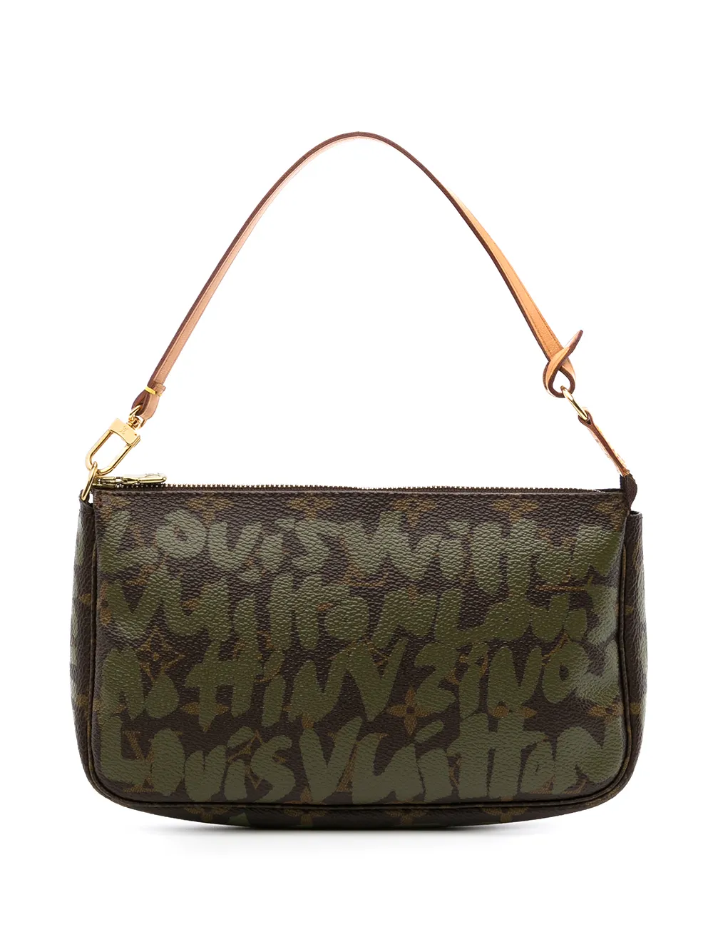 

Louis Vuitton 2001 pre-owned monogram graffiti accessories pouch - Brown